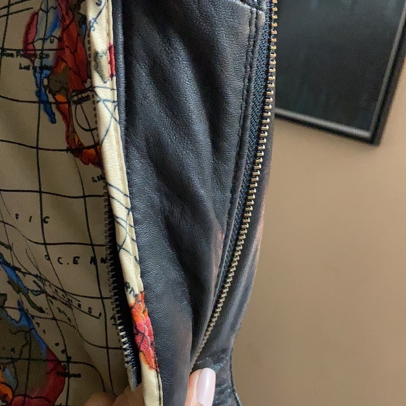 Adventure bound real leather jacket - Picture 6 of 7